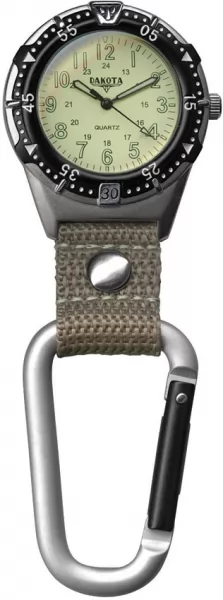 Dakota Back Packer Clip Watch Tan watches DK3867