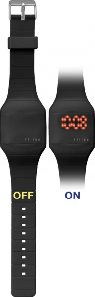 Dakota Fusion Black LED Wrist Watch watches DK5124