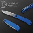 Daedalus Knife Co. Lab Linerlock Blue DKCL1