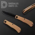 Daedalus Knife Co. Lab Linerlock Bronze DKCL4