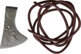 Damascus Damacus Axe Head Pendant - DM023