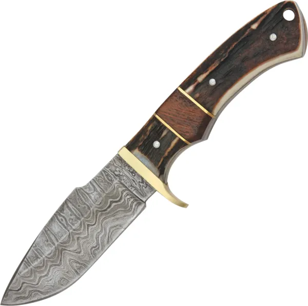 Damascus Game Skinner knives DM1022