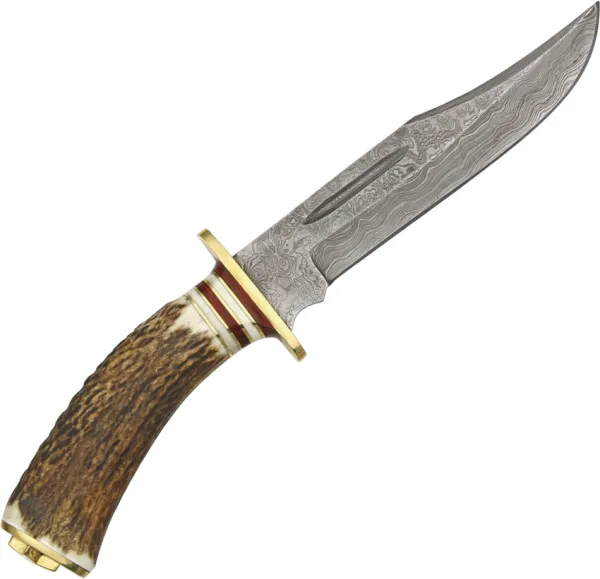 Damascus El Dorado Skinner knives DM1043