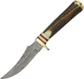 Damascus Slim Blade Skinner - DM1048