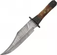 Damascus Tri Circle Bowie - DM1049