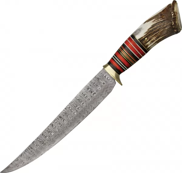 Damascus Crown Bowie knives DM1059
