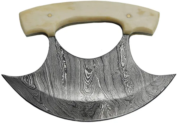 Damascus Ulu Knife knives DM1111BO
