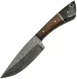 Damascus Skinner Walnut/Horn - DM1123HN
