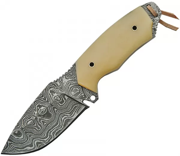Damascus Fixed Blade Hunter knives DM1128BO