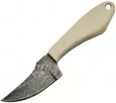 Damascus Fixed Blade Skinner Bone - DM1131BO