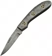 Damascus Mosaic Pins Lockback - DM1135