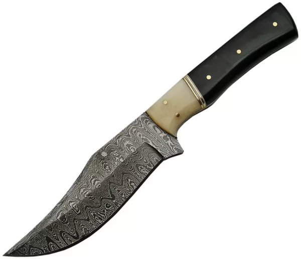 Damascus Bone and Horn Skinner knives DM1157HN