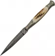 Damascus Slim Fixed Blade - DM1178