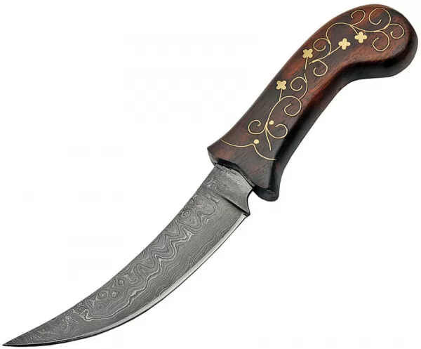 Damascus Fixed Blade knives DM1182