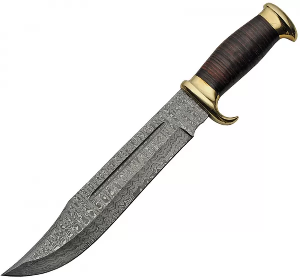 Damascus Bowie knives DM1204