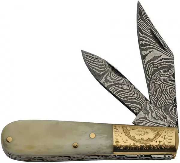 Damascus Double Damasus Barlow knives DM1226