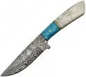 Damascus Hunter Blue Pearl - DM1230