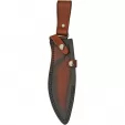 Damascus Kukri Stacked Leather knives DM1232
