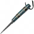 Damascus Hunter Turquoise knives DM1233TR