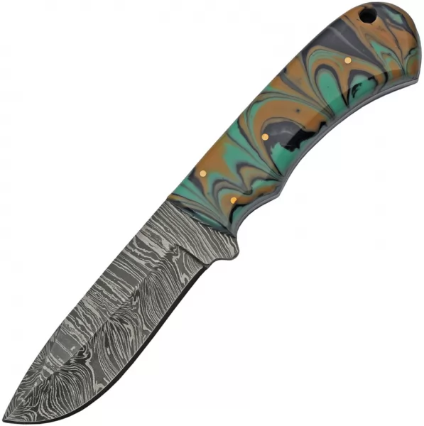 Damascus Storm Hunter Camo knives DM1251CM