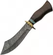 Damascus Scimitar Bowie - DM1252