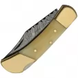 Damascus Lockback Bone knives DM1257BO