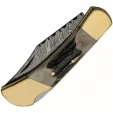 Damascus Lockback Stag knives DM1257SG