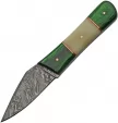 Damascus Green Bone Skinner - DM1258GN