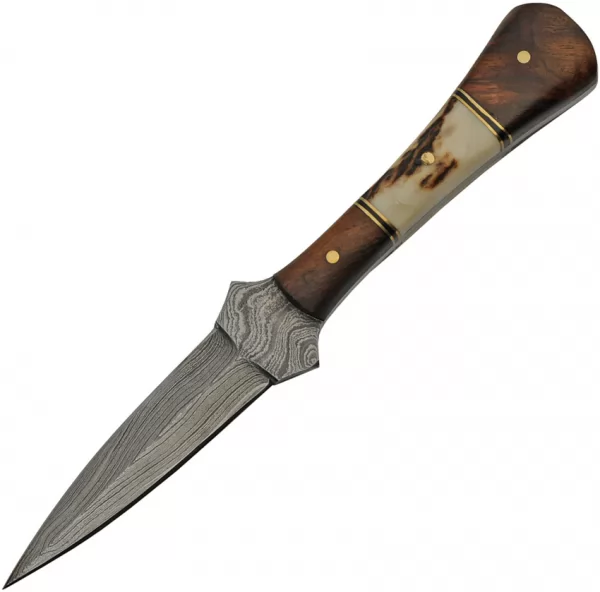 Damascus Baby Boot Dagger knives DM1267