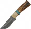 Damascus Stag and Turquoise Skinner - DM1274