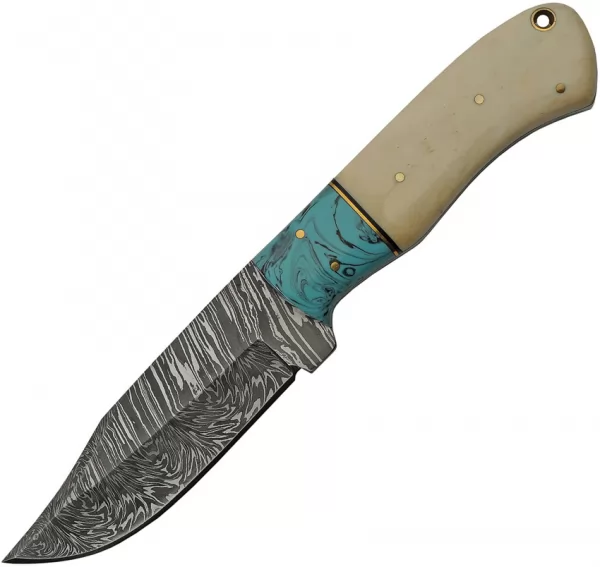 Damascus Hunter Bone knives DM1275