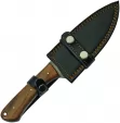 Damascus Fixed Blade Wood knives DM1280