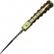 Damascus Twisted Wood Lockback knives DM1285