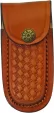 Damascus Twisted Wood Lockback knives DM1285