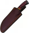 Damascus Fixed Blade Wood knives DM1288