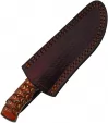 Damascus Fixed Blade Wood knives DM1289