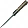 Damascus Fixed Blade Wood knives DM1289