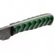 Damascus Exotic Hunter Green knives DM1290GN