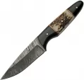 Damascus Fixed Blade Buffalo/Stag - DM1293SG