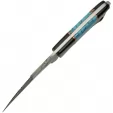 Damascus Karambit Horn-Turquoise knives DM1295TR