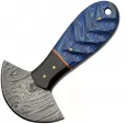 Damascus Cutter Blue Colorwood - DM1298BL
