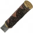 Damascus Celtic Triquetra Seax knives DM1299