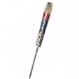 Damascus Lockback Red Blue knives DM1301