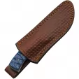 Damascus Blue Lake Ripple Hunter knives DM1302BL