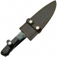 Damascus Hunter Horn-Resin knives DM1305