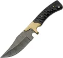 Damascus Brass Skinner Micarta - DM1308