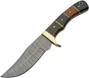 Damascus Hunter Horn/Walnut - DM1313HW