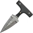Damascus Push Dagger Micarta - DM1317BK