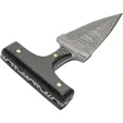 Damascus Push Dagger Micarta knives DM1317BK