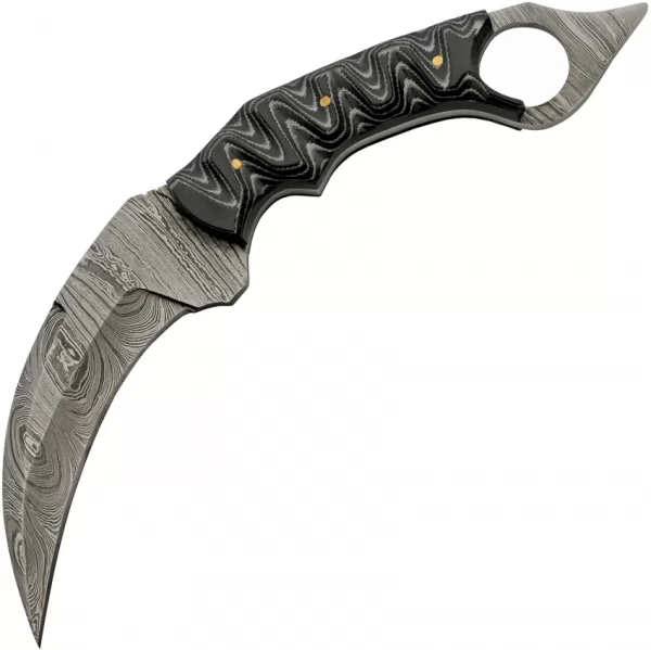 Damascus Karambit Micarta knives DM1318